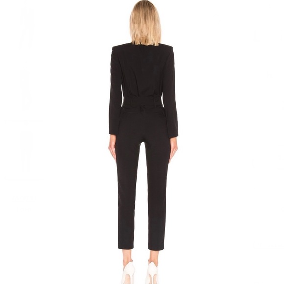 IRO REVOLVE BLACK SUIT JUMPSUIT - Picture 6 of 12